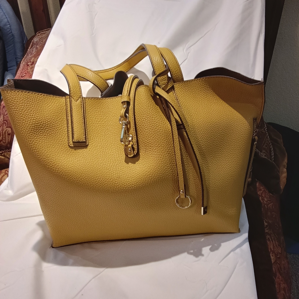 Stylish Yellow Tote Bag